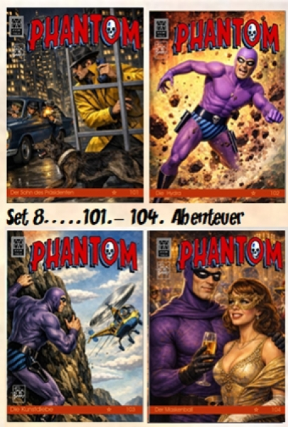Phantom 101.-104. Abenteuer